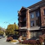 Another view of the building to be the site of Roy Street Coffee