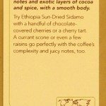 Ethiopia Sun-Dried Sidamo Coffee Card