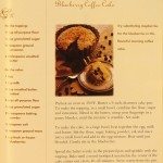 Passion for Coffee-Blueberry Coffee Cake