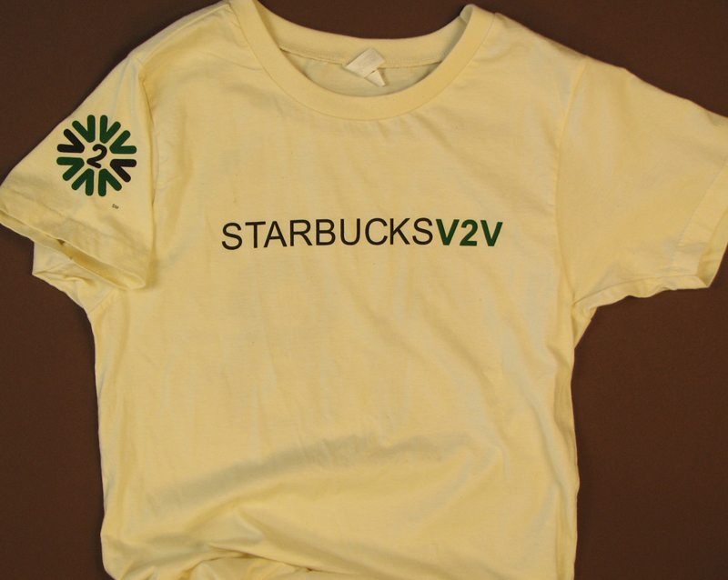 Vintage 2005 Starbucks coffee Shirt