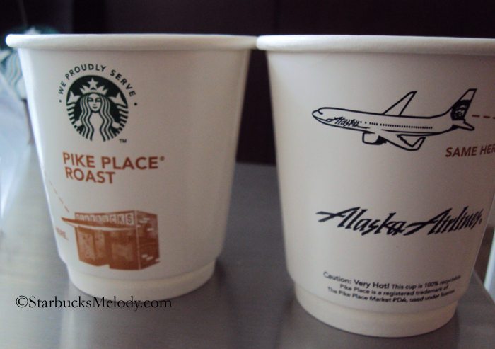 Cup, cup and away! Starbucks and Alaska Airlines are making coffee