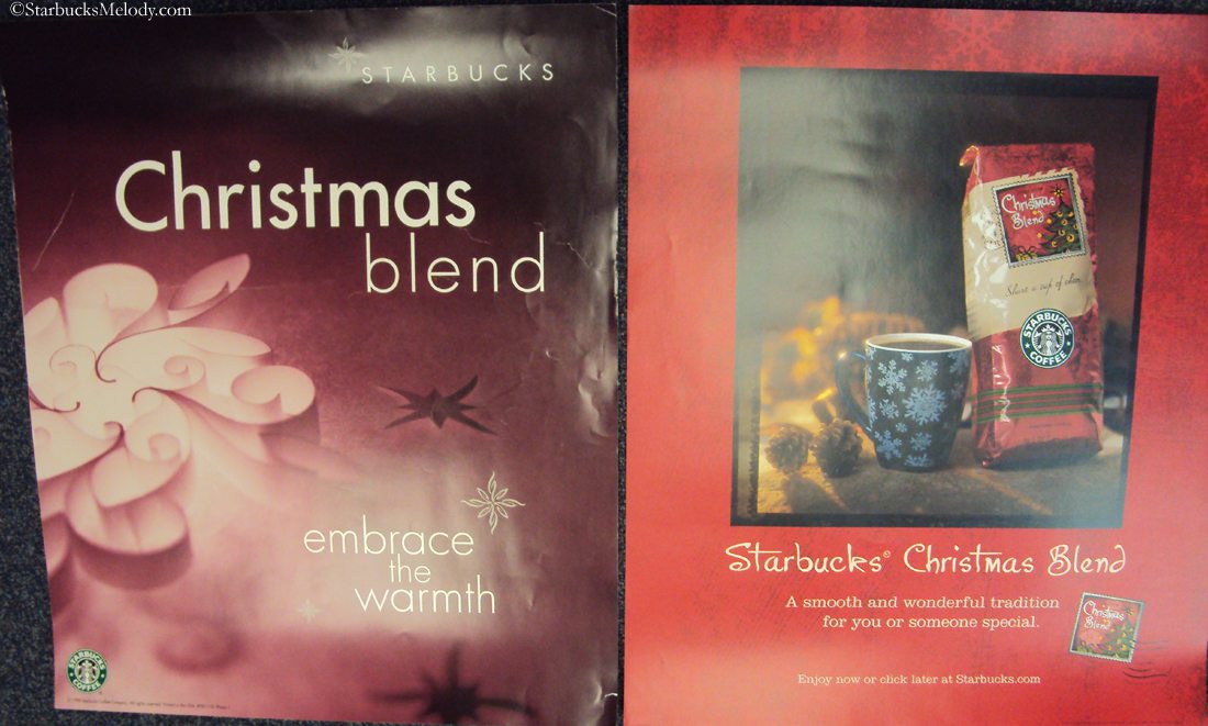 Starbucks Christmas Signs From Many Years Ago Starbucksmelody Com
