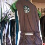 IMAG4022 Coffee gear store - cycling jersey Starbucks 22 Feb 2013