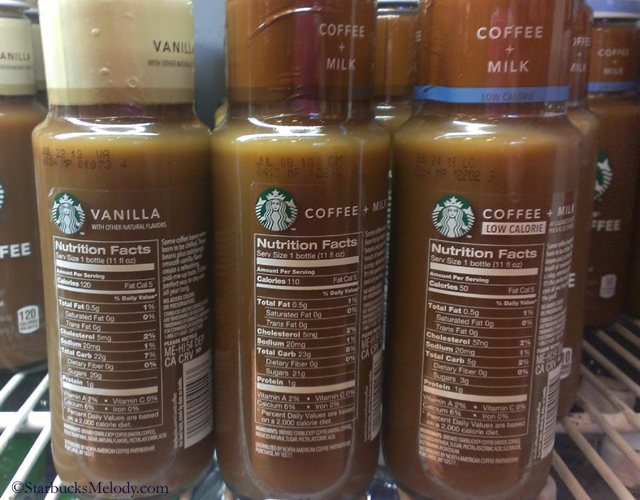 starbucks frappuccino bottle decaf