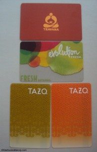 DSC06820 Teavana Evolution Fresh Tazo Starbucks Cards 23 April 2013