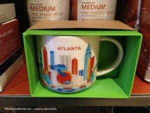 image mug You Are Here atlanta mug Clover Starbucks