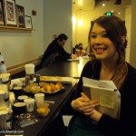 DSC06969 Amber leading coffee tasting 7th and Pike Starbucks