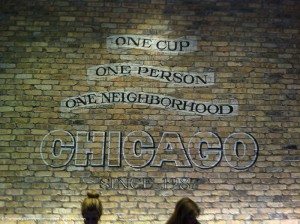 photo-8 Chicago since 1987 brick wall Oak and Rush Starbucks