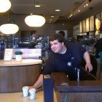 IMAG5826 Brian at hand off Newport Beach Clover Starbucks 28June2013