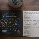 IMAG6501 Descriptive cards for the Costa Rica Reserve coffee