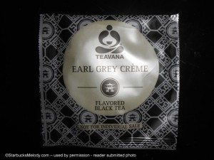 Earl Grey - Individual tea bag - Teavana at Starbucks - 9 Sep 2013