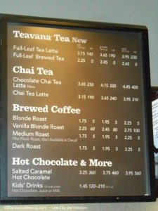 Menu - Teavana test - Atlanta - 9 Sep 2013