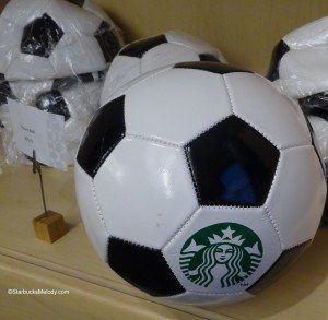 DSC00097 Starbucks soccer ball 20 Dec 2013 Starbucks Coffee Gear Store