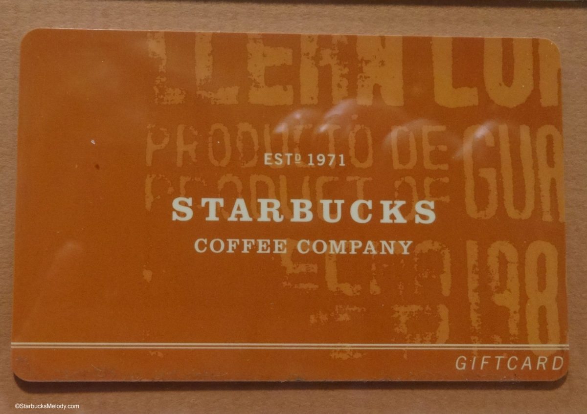 Starbucks Gift Cards Pike Place USA 2013 