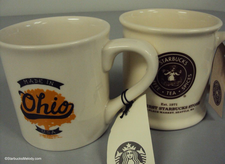 Retired Starbucks 12 oz. You Are Here Collection Ohio State Mug 2013