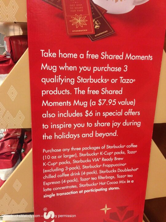 Starbucks Promotions - Mug Gift Set