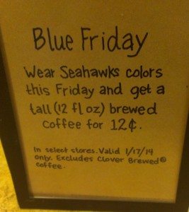 IMAG8809 Blue Friday - Seattle Seahawks Promo