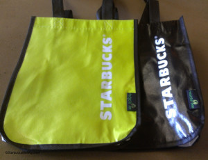 IMAG9828 Small tote bags Starbucks Coffee Gear store 1 April 2014