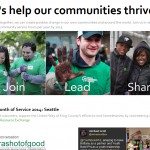 Screen cap community service page 09 April 2014