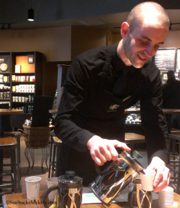 IMAG0319 - 2 Aaron pouring from a french press