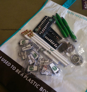 My haul at the Starbucks Coffee Gear Store 29 Aug 2014