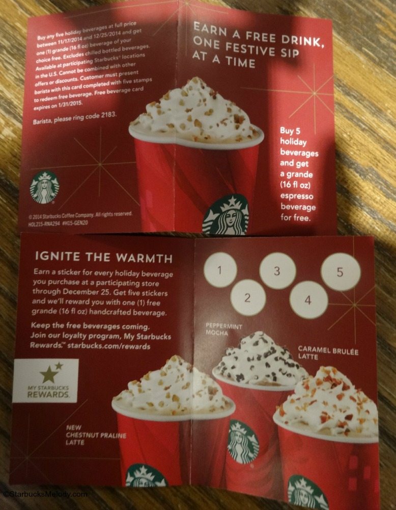 Special Starbucks Promo: Buy 5 Holiday Beverages, Get a Grande Beverage Free