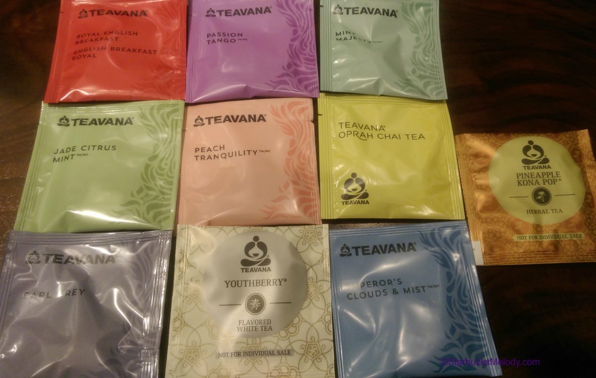 Teavana Tea is Here at Starbucks: No More Tazo Tea inside Starbucks