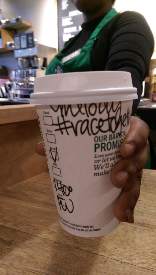 Let’s #RaceTogether. Starbucks Leads a Race Dialogue.