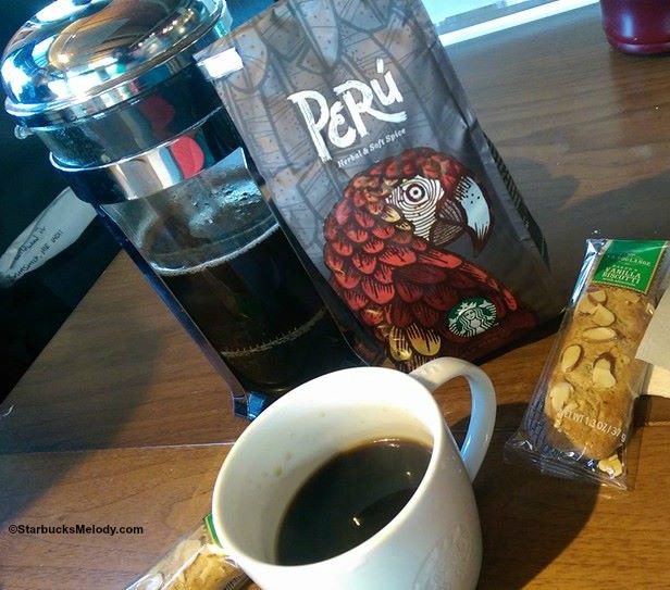Peru:  A Special Seasonal Starbucks Coffee Offered in Europe & the Middle East.