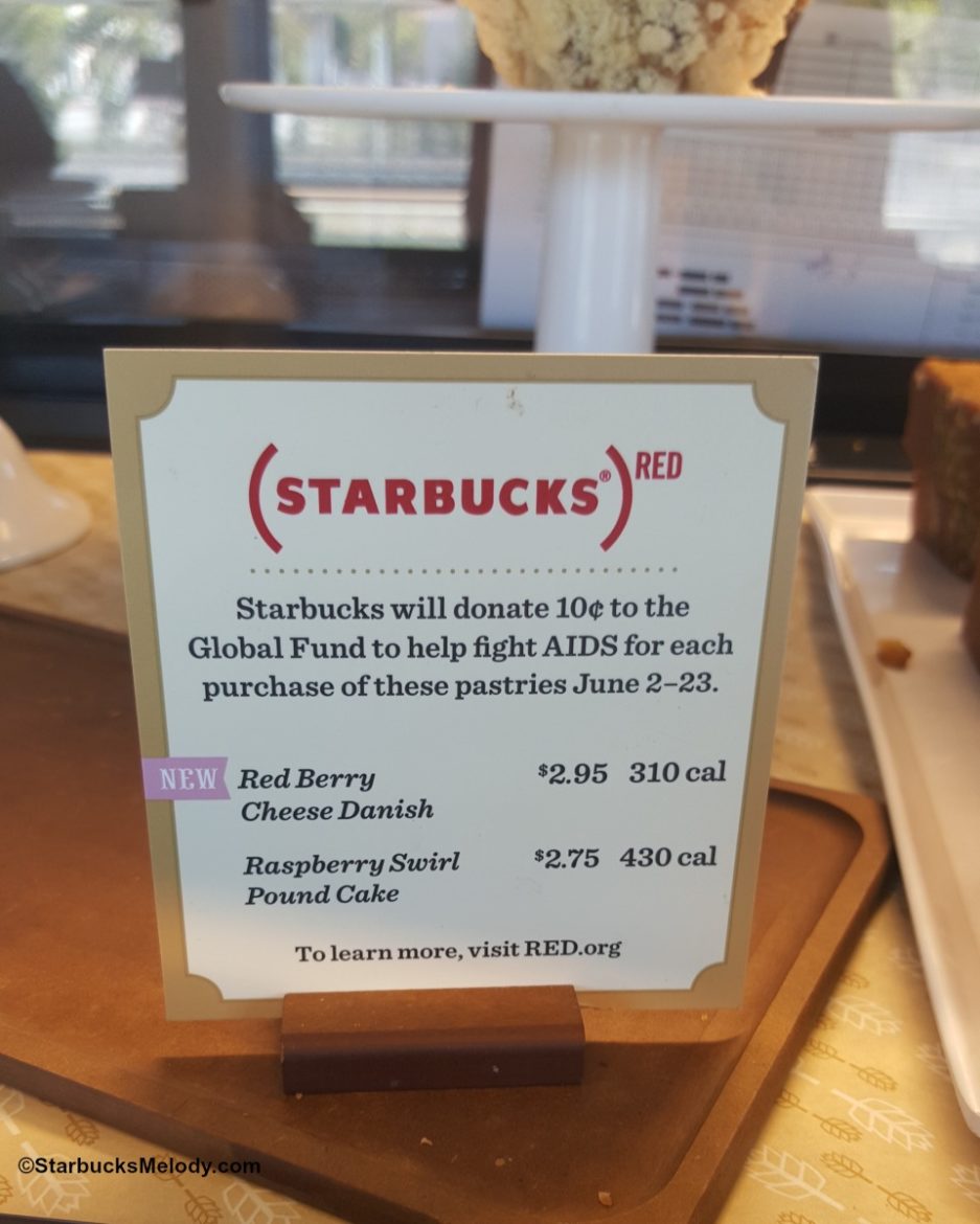 With Your Help: Starbucks Donates to (Red) June 2 – 23rd.
