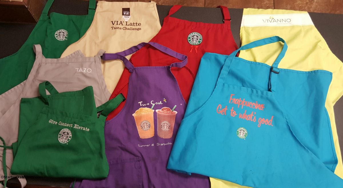 How Many Starbucks Aprons Do You Have?