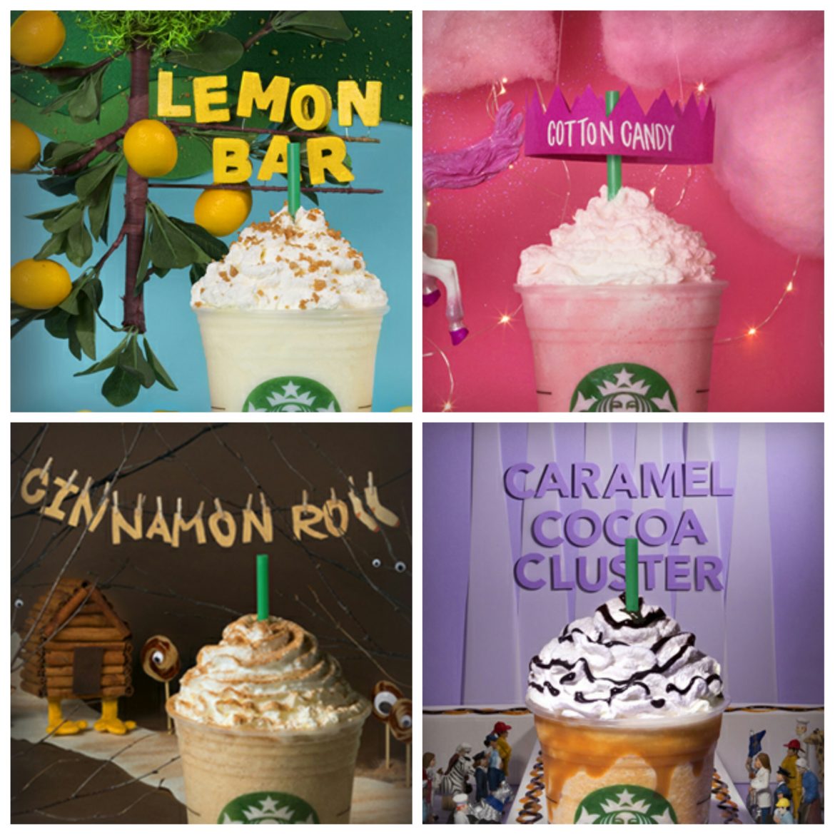 Starbucks Introducing 6 New Frappuccinos on June 8th