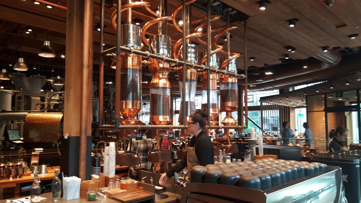 The Starbucks Reserve Roastery and Tasting Room: What’s on the scoop bar and photos.