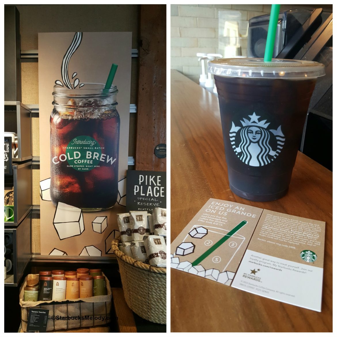 Summer Iced Grande on Starbucks: Buy 5 & collect the stickers and then get one free!