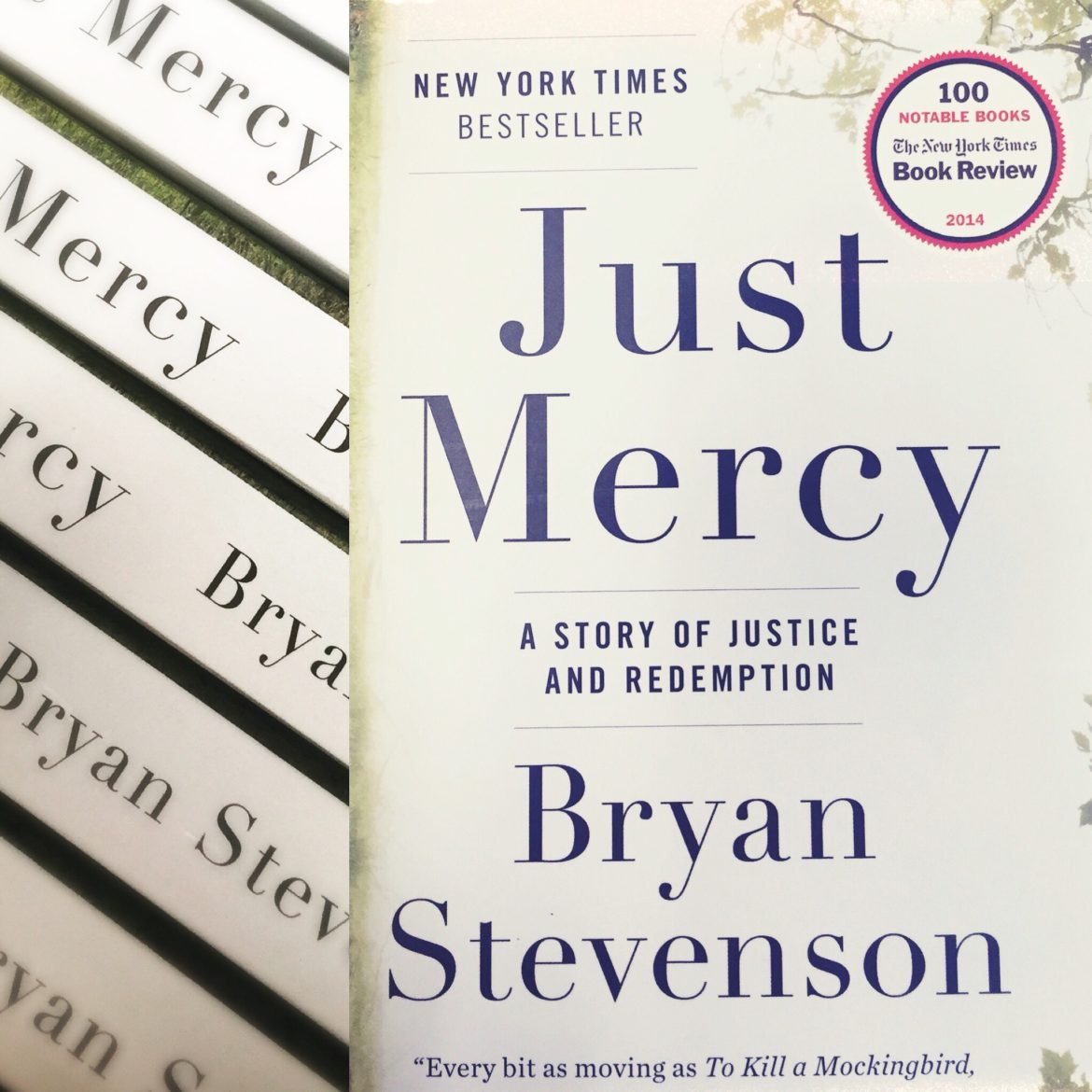 Just Mercy: A great book available now at Starbucks.