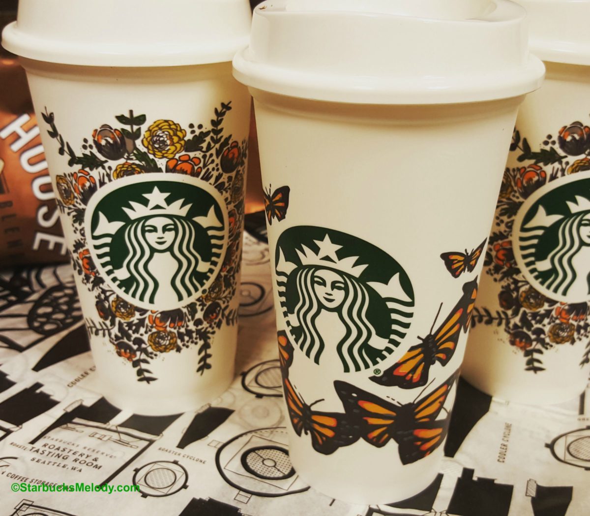 Beautifully decorated reusable Starbucks cups coming soon!
