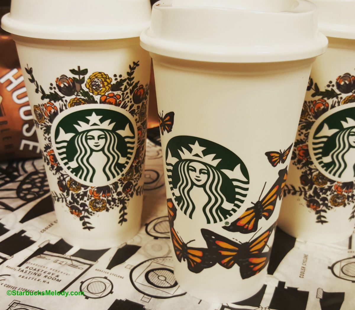 Beautifully decorated reusable Starbucks cups coming soon! 