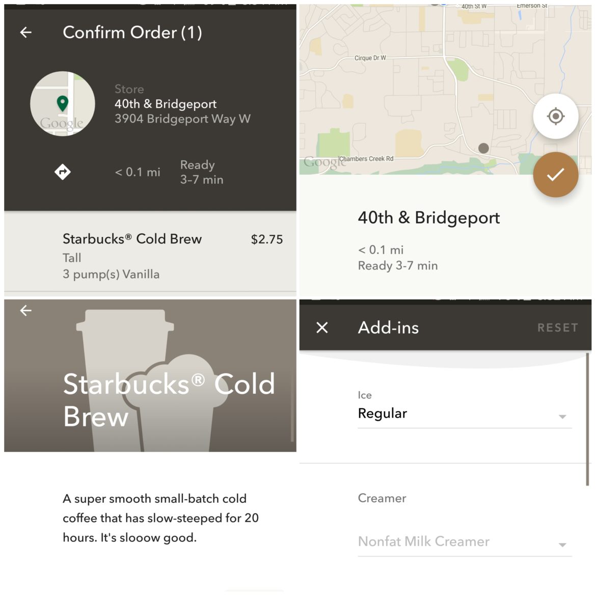 Starbucks Mobile Order & Pay: Everywhere in the US; Available for both Android and iPhone. Your thoughts?