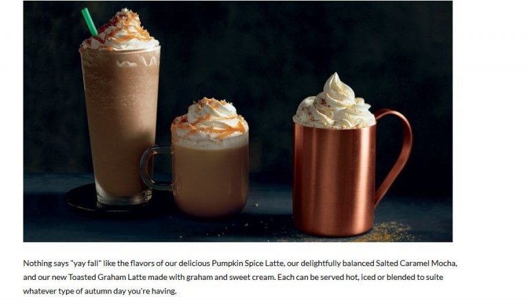 Hello Toasted Graham Latte New Drink At Starbucks Beginning 92315