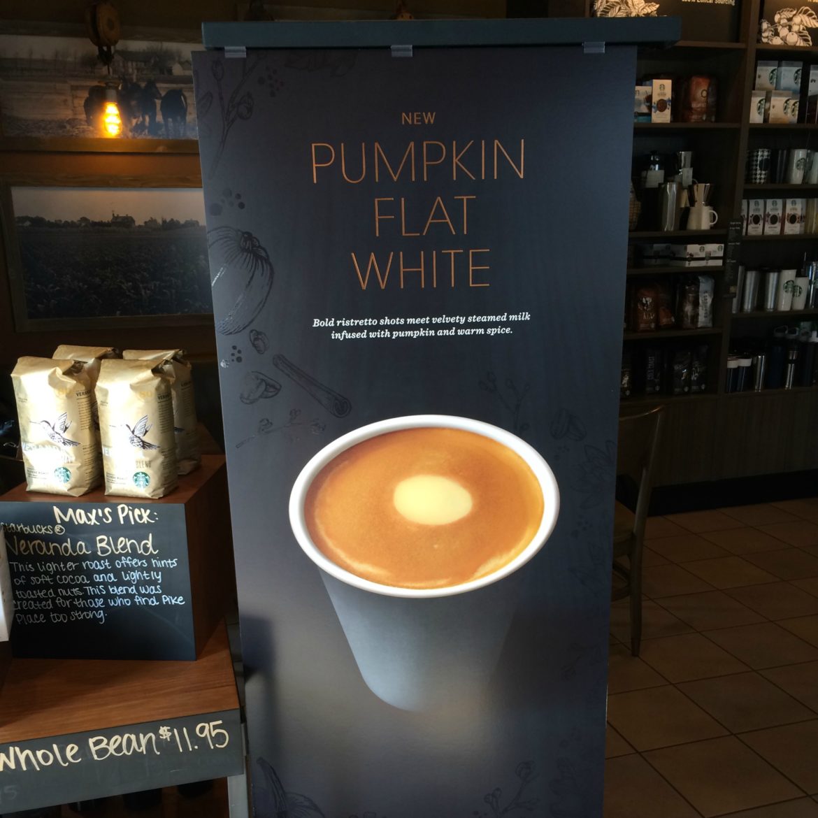 NEWS: All-new Pumpkin Flat White in Testing Now. Move aside ordinary PSL!