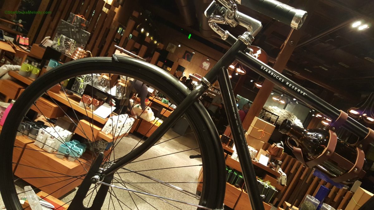 Starbucks Reserve Bicycle? Handpicked at the Roastery