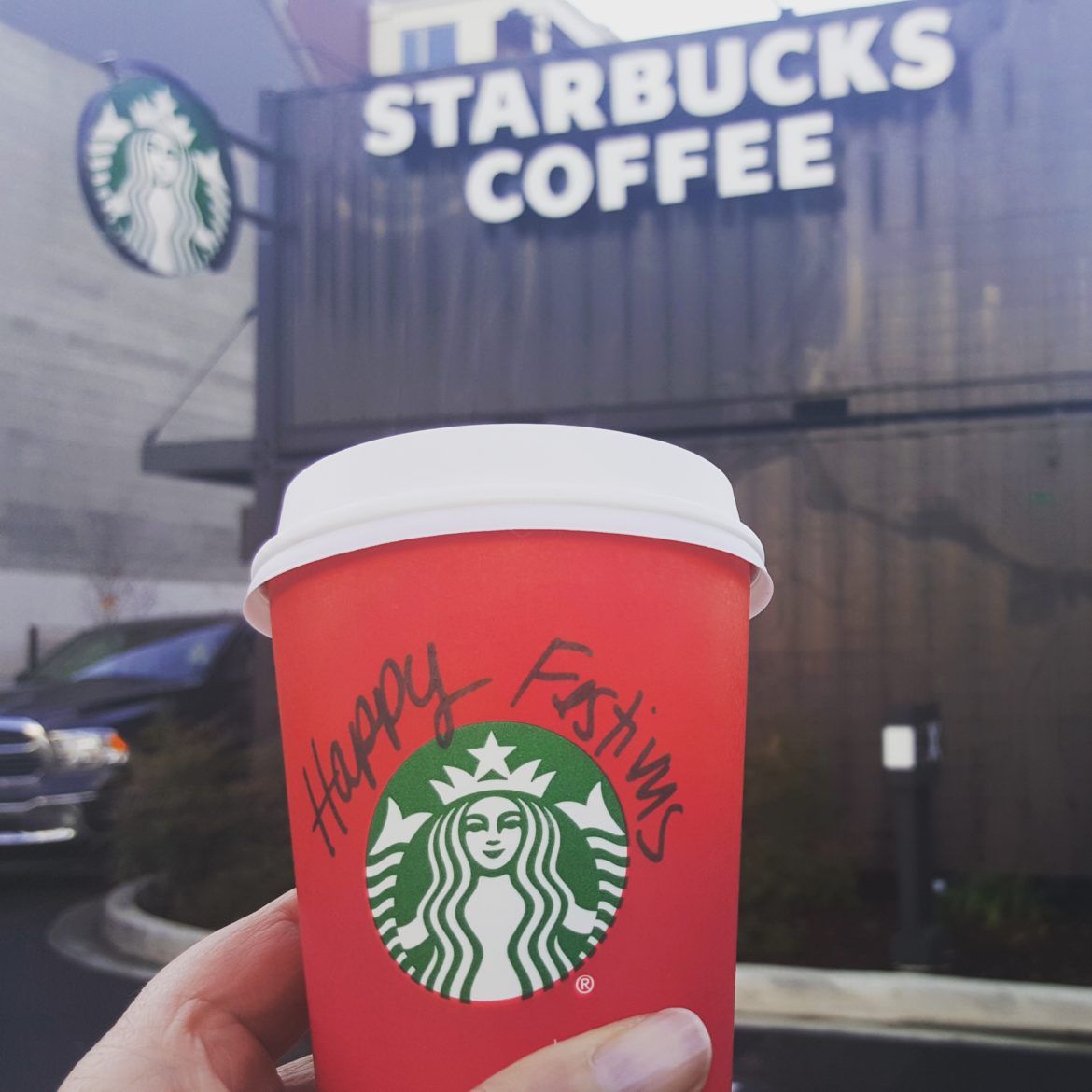 Starbucks' Holiday Cups 2017 Aren't Red