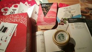 1 - 1 - 20151212_182947[1] gifts from Starbucks Japan holiday 2015