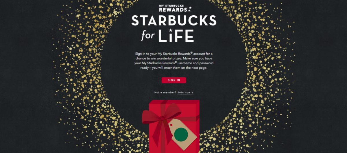 Starbucks for Life is back and more!