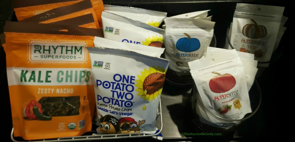 Have you tried the new snacks at Starbucks?