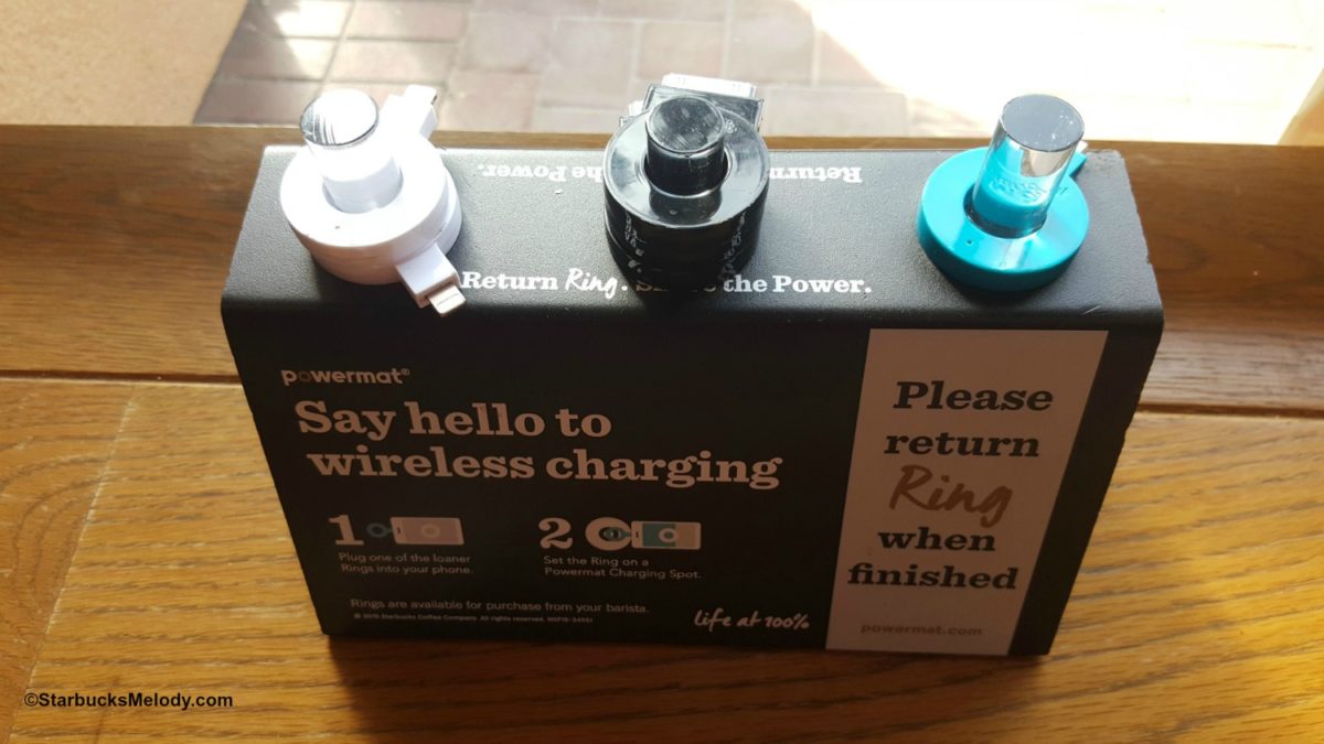 Starbucks Rolling out Powermat Wireless Charging Stations. (@powermat)