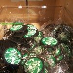 2 - 1 - 20160215_094557 keychains at the Starbucks Coffee Gear store