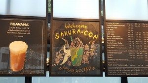1 - 1 - 20160325_083417 - Sakura Con Frappuccino Signage
