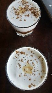 1 - 1 - 20160409_124139 Roy Street Coffee - Seattle - Starbucks - top view of the iced macchiato