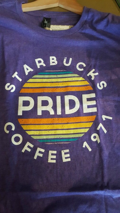 Must-have: Get your 2016 Starbucks Pride t-shirt. (Win this great shirt)
